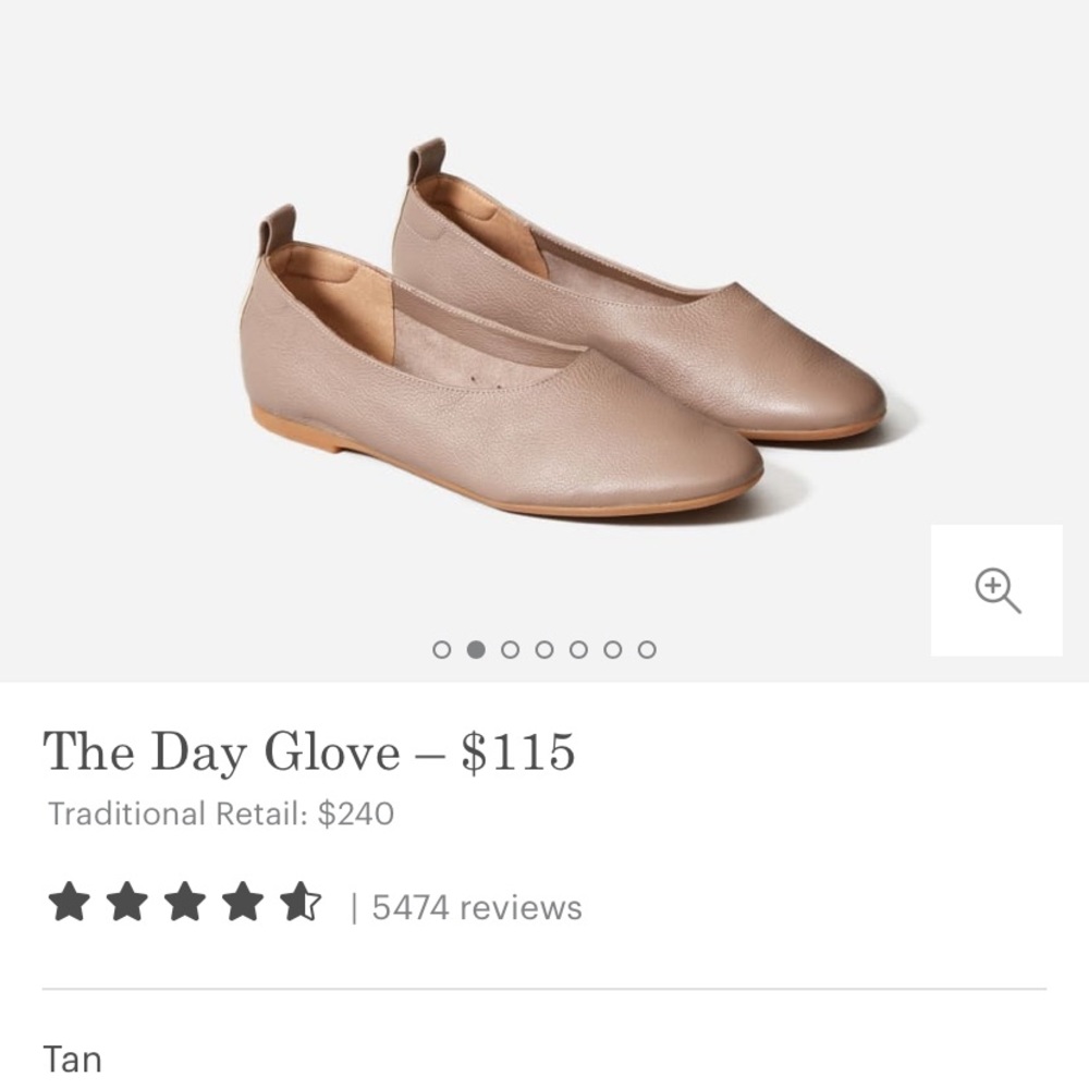 Everlane The Day Glove Flats